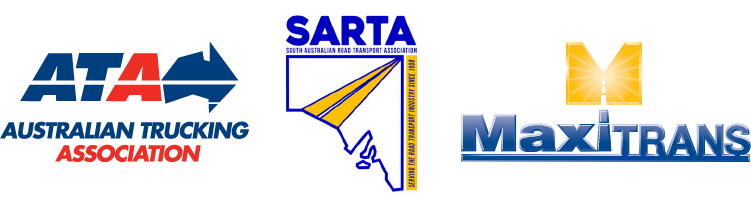MaxiTRANS and SARTA and ATA logos