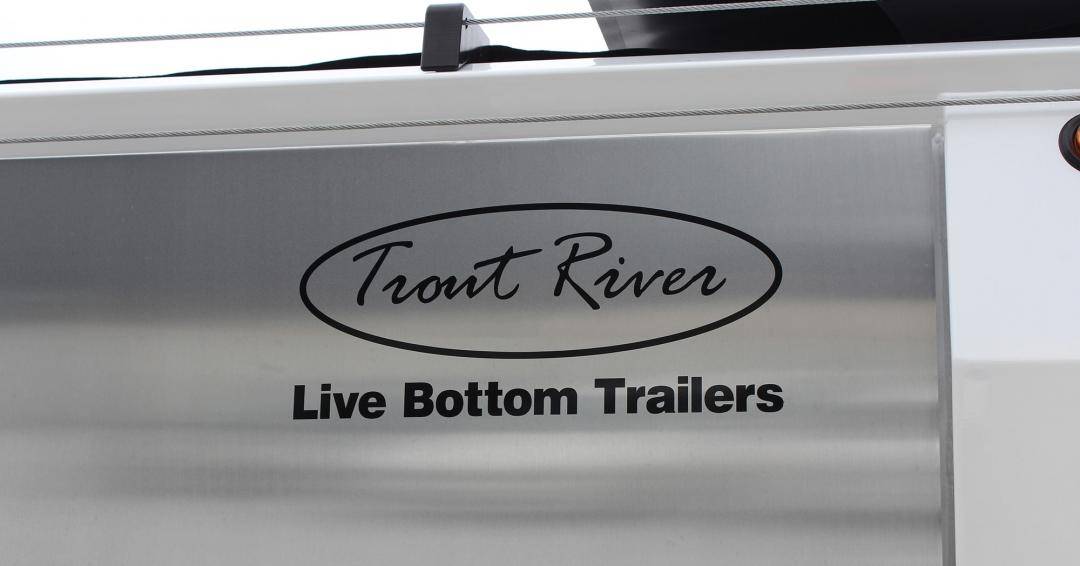 Live bottom trout river trailer branding