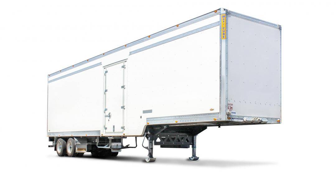 Maxi-CUBE Drop Deck dry freight van trailer
