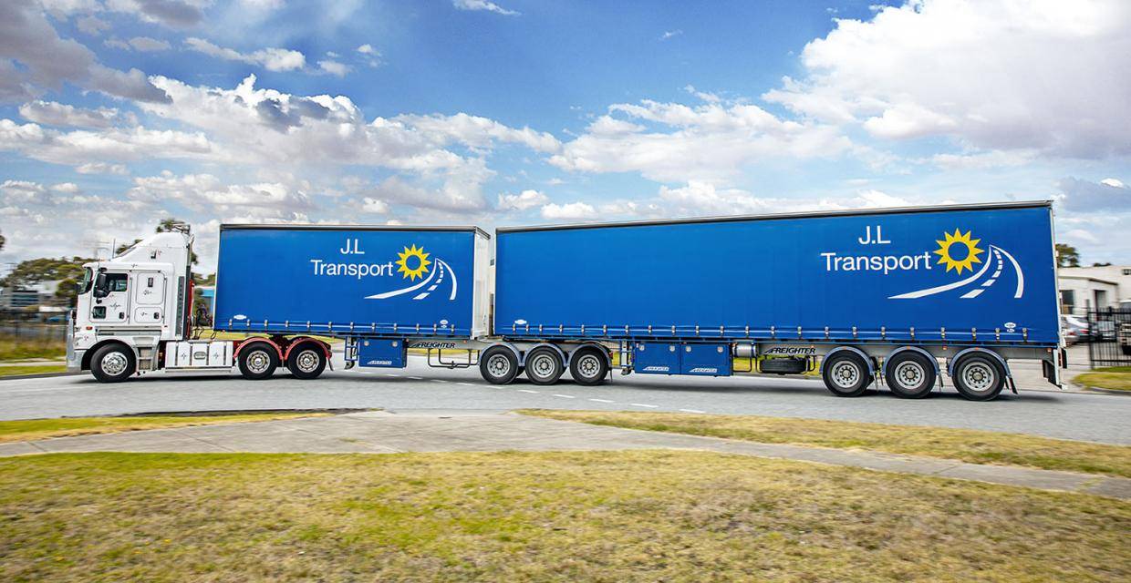 JL Transport Freighter B-Double Semi Trailer