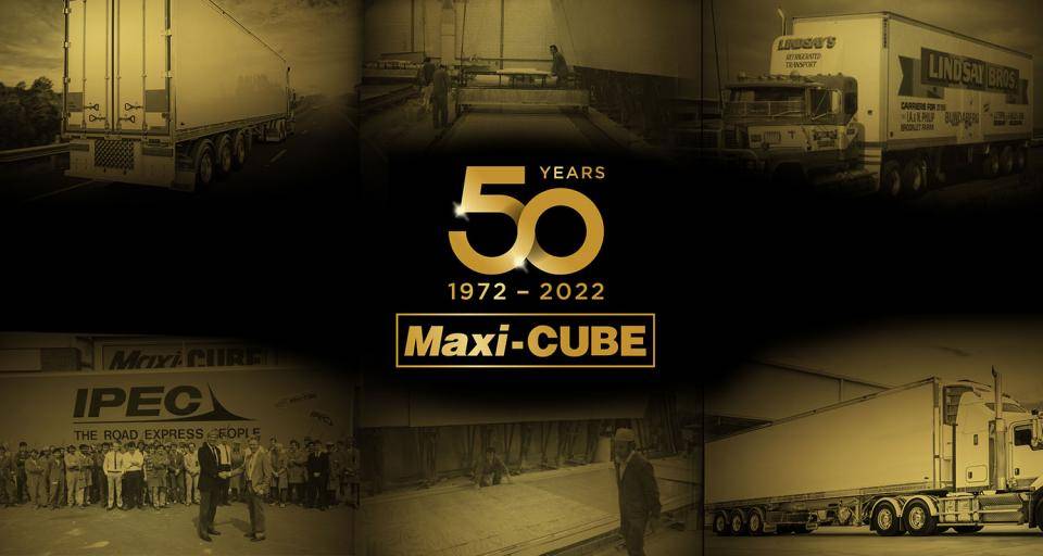 Maxi-CUBE 50 years of semi trailer vans