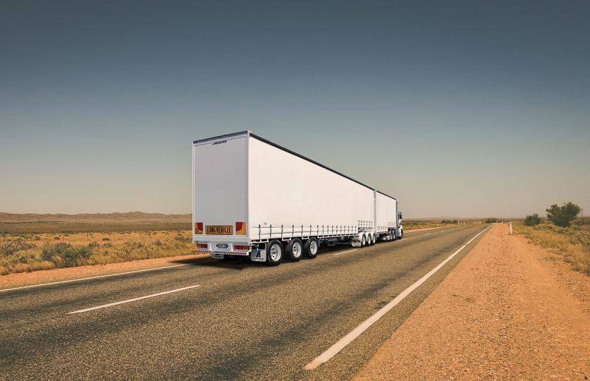 Freighter semi B-Double trailers MaxiTRANS Ballarat